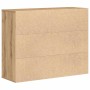Aparador madera de ingeniería roble artisian 88x30x70 cm by , Sideboards - Ref: Foro24-861141, Price: 103,12 €, Discount: %