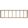 Jardinera oxidada 280x80x40 cm acero corten von , Töpfe und Pflanzgefäße - Ref: Foro24-860765, Preis: 147,91 €, Rabatt: %