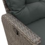 Set de sofás de jardín en forma de L con cojines 3 pzas gris by , Garden sets - Ref: Foro24-3328640, Price: 389,56 €, Discoun...