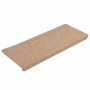 Alfombrilla autoadhesiva escalera 30 uds beige 65x24,5x3,5 cm by , Stair mats - Ref: Foro24-3365898, Price: 77,21 €, Discount: %