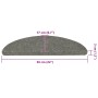 Alfombrilla autoadhesiva escalera 20 uds gris 56x17x3 cm by , Stair mats - Ref: Foro24-3365909, Price: 44,09 €, Discount: %
