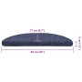 Alfombrilla autoadhesiva escalera 30 uds azul 56x17x3 cm by , Stair mats - Ref: Foro24-3365684, Price: 78,01 €, Discount: %
