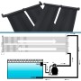 Panel calentador solar para piscinas 80x310 cm
