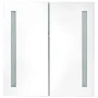 Badezimmerschrank mit LED-Spiegel in Betongrau 62x14x60 cm. von vidaXL, Badezimmerwaschtische - Ref: Foro24-326518, Preis: 10...