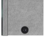 Armario de baño con espejo LED gris hormigón 62x14x60 cm de vidaXL, Tocadores de baño - Ref: Foro24-326518, Precio: 109,73 €,...