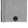 Badezimmerschrank mit LED-Spiegel in Betongrau 62x14x60 cm. von vidaXL, Badezimmerwaschtische - Ref: Foro24-326518, Preis: 10...