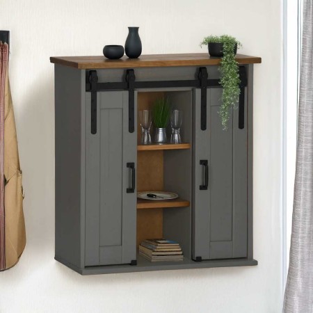 Armario colgante HALDEN 2 puerta correderas 75x22,5x70 cm gris von , Küchenschränke - Ref: Foro24-4018443, Preis: 133,54 €, R...