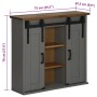 Armario colgante HALDEN 2 puerta correderas 75x22,5x70 cm gris von , Küchenschränke - Ref: Foro24-4018443, Preis: 133,54 €, R...