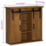 Armario colgante HALDEN 2 puerta correderas 75x22,5x70 cm pino von , Küchenschränke - Ref: Foro24-4018441, Preis: 146,13 €, R...