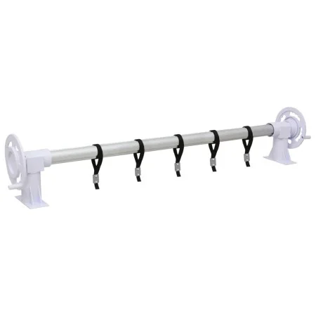 Enrollacobertor de piscina con base de plástico de vidaXL, Accesorios para piscinas y spa - Ref: Foro24-313996, Precio: 220,4...