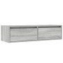 Mueble de TV con luces LED sonoma gris 100X35,5x25 cm von , TV-Möbel - Ref: Foro24-860243, Preis: 84,98 €, Rabatt: %