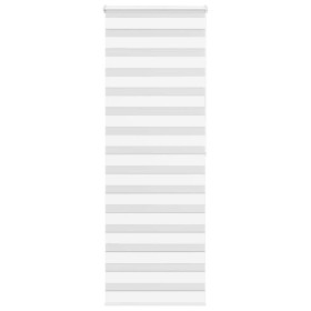 Estor cebra blanco 90x200 cm tejido ancho 85,9 cm poliéster by , Blinds and blinds - Ref: Foro24-4014779, Price: 27,43 €, Dis...