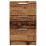 Mesita de noche madera de ingeniería envejecida 40x36x65 cm by , Nightstands - Ref: Foro24-856932, Price: 58,09 €, Discount: %