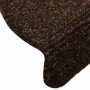 Alfombrilla autoadhesiva escalera 30 uds marrón 56x17x3 cm von , Treppenmatten - Ref: Foro24-3365686, Preis: 85,53 €, Rabatt: %