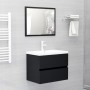 Badmöbelset 2tlg. Sperrholz schwarz von vidaXL, Badezimmermöbel - Ref: Foro24-804873, Preis: 62,59 €, Rabatt: %