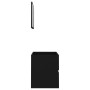 2-piece black plywood bathroom furniture set by vidaXL, Bathroom furniture - Ref: Foro24-804873, Price: 62,59 €, Discount: %