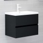Badmöbelset 2tlg. Sperrholz schwarz von vidaXL, Badezimmermöbel - Ref: Foro24-804873, Preis: 62,59 €, Rabatt: %