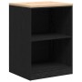 Armarios 6 uds para garaje madera de ingeniería negro by , Armarios industriales - Ref: Foro24-3328351, Price: 343,13 €, Disc...
