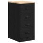Armarios 6 uds para garaje madera de ingeniería negro by , Armarios industriales - Ref: Foro24-3328351, Price: 343,13 €, Disc...