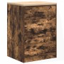 Armarios 6 uds para garaje madera ingeniería roble ahumado by , Armarios industriales - Ref: Foro24-3328345, Price: 448,97 €,...