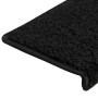 Alfombrilla escalera 30 uds 65x21x4 cm negro de , Alfombrillas para escalones - Ref: Foro24-3365826, Precio: 199,23 €, Descue...