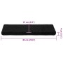 Alfombrilla escalera 30 uds 65x21x4 cm negro de , Alfombrillas para escalones - Ref: Foro24-3365826, Precio: 199,23 €, Descue...