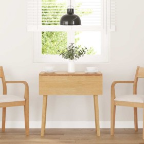 Dining Table Natural Solid Wood Rubber de , Mesas de cocina y de comedor - Ref: Foro24-4102535, Precio: 136,20 €, Descuento: %