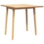 Dining Table Natural Solid Wood Rubber von , Küchen- und Esstische - Ref: Foro24-4102535, Preis: 136,43 €, Rabatt: %
