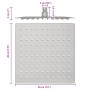 Cabezal de ducha cuadrado efecto lluvia acero inox 304 20x20 cm von , Duschköpfe - Ref: Foro24-4103912, Preis: 15,25 €, Rabat...
