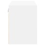 Armario de pared para garaje madera de ingeniería blanco by , Armarios industriales - Ref: Foro24-860643, Price: 49,02 €, Dis...