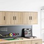 Armarios de pared 2 uds para garaje madera de ingeniería by , Armarios industriales - Ref: Foro24-860648, Price: 77,32 €, Dis...