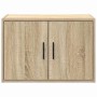 Armarios de pared 2 uds para garaje madera de ingeniería by , Armarios industriales - Ref: Foro24-860648, Price: 77,32 €, Dis...