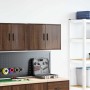 Armario de pared para garaje madera de ingeniería marrón roble by , Armarios industriales - Ref: Foro24-860655, Price: 43,45 ...