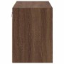 Armario de pared para garaje madera de ingeniería marrón roble by , Armarios industriales - Ref: Foro24-860655, Price: 43,45 ...