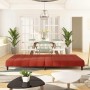 Sofá cama de 2 plazas terciopelo color vino tinto von , Sofas - Ref: Foro24-375768, Preis: 213,15 €, Rabatt: %