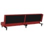 Sofá cama de 2 plazas terciopelo color vino tinto von , Sofas - Ref: Foro24-375768, Preis: 213,15 €, Rabatt: %