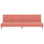 Sofá cama de 2 plazas terciopelo rosa von , Sofas - Ref: Foro24-375878, Preis: 235,08 €, Rabatt: %
