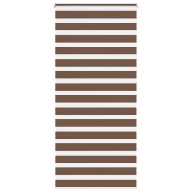 Estor cebra marrón 105x200 cm tejido ancho 100,9 cm poliéster von , Jalousien und Jalousien - Ref: Foro24-4014366, Preis: 29,...