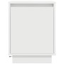 Mesillas de noche con luces LED 2 uds blanco 38x34x50 cm de , Mesitas de noche - Ref: Foro24-861266, Precio: 80,76 €, Descuen...