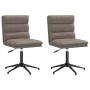 Sillas de comedor 2 unidades cuero sintético gris by , dining chairs - Ref: Foro24-3315407, Price: 128,66 €, Discount: %