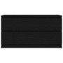 Mueble para TV madera contrachapada negro 100x35x54 cm von , TV-Möbel - Ref: Foro24-861806, Preis: 103,04 €, Rabatt: %