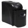 Black micro-cut 10-sheet paper shredder by vidaXL, paper shredders - Ref: Foro24-51553, Price: 87,95 €, Discount: %
