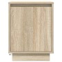 Mesillas de noche con luces LED 2 uds roble sonoma 38x34x50 cm de , Mesitas de noche - Ref: Foro24-861270, Precio: 81,06 €, D...