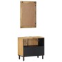 Conjunto de muebles de baño 2 uds marrón madera maciza de mango von , Badezimmermöbel - Ref: Foro24-3310006, Preis: 211,34 €,...