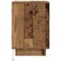 Mesillas de noche con luces LED 2 uds madera vieja 38x34x50 cm de , Mesitas de noche - Ref: Foro24-861298, Precio: 94,49 €, D...