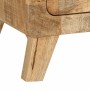 Mueble de TV madera maciza de mango rugosa 105x46x32 cm de , Almacenamiento para CD y DVD - Ref: Foro24-4104521, Precio: 201,...