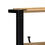 Perchero de madera maciza de mango rugoso 80x40x190 cm de , Estantes y estanterías - Ref: Foro24-4015961, Precio: 133,98 €, D...