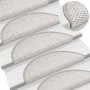 Alfombrilla autoadhesiva escalera sisal 30uds Platina 56x17x3cm by , Stair mats - Ref: Foro24-3365858, Price: 145,85 €, Disco...