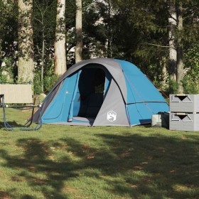 Tienda de campaña familiar para 6 personas impermeable azul von , Zelte - Ref: Foro24-4009563, Preis: 146,11 €, Rabatt: %