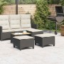 Taburetes de jardín con cojines 2 uds negro 55x55x36 cm von , Hocker für den Außenbereich - Ref: Foro24-4108246, Preis: 94,17...
